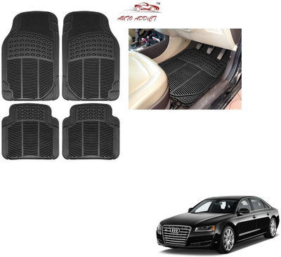 AuTO ADDiCT Rubber Standard Mat For  Audi A8(Black)
