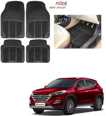 AuTO ADDiCT Rubber Standard Mat For  Hyundai Tucson(Black)