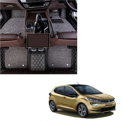 Drizon Leatherite 7D Mat For  Tata Altroz(Black)