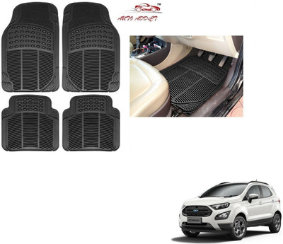 AuTO ADDiCT Rubber Standard Mat For  Ford Ecosport(Black)