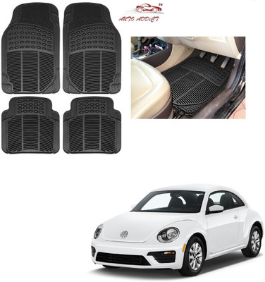AuTO ADDiCT Rubber Standard Mat For  Volkswagen Beetle(Black)