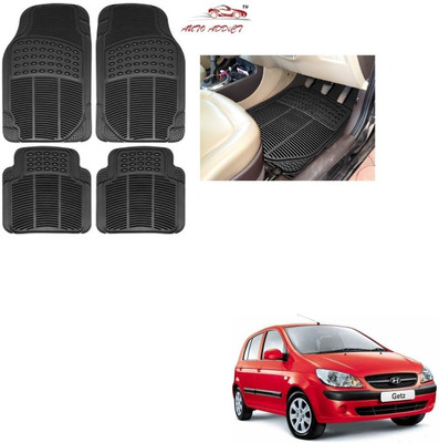 AuTO ADDiCT Rubber Standard Mat For  Hyundai Getz(Black)
