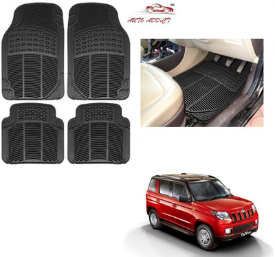 AuTO ADDiCT Rubber Standard Mat For  Mahindra TUV-300(Black)