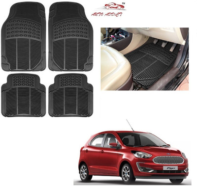 AuTO ADDiCT Rubber Standard Mat For  Ford Figo(Black)