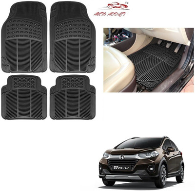 AuTO ADDiCT Rubber Standard Mat For  Honda WRV(Black)