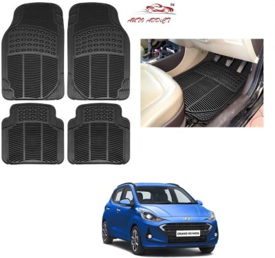 AuTO ADDiCT Rubber Standard Mat For  Hyundai Grand i10 Nios(Black)