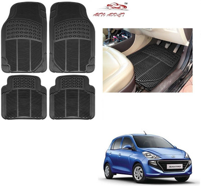 AuTO ADDiCT Rubber Standard Mat For  Hyundai Santro(Black)