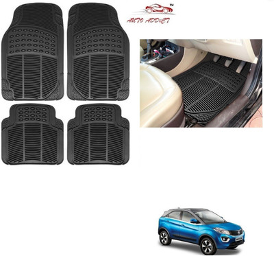 AuTO ADDiCT Rubber Standard Mat For  Tata Nexon(Black)