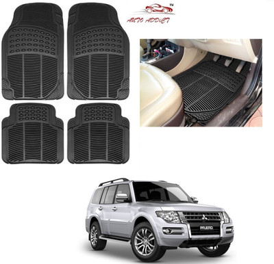 AuTO ADDiCT Rubber Standard Mat For  Mitsubishi Pajero(Black)