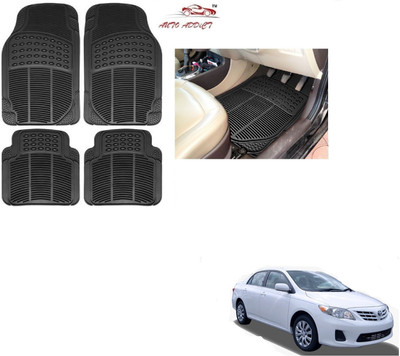 AuTO ADDiCT Rubber Standard Mat For  Toyota Corolla(Black)