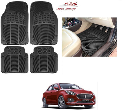 AuTO ADDiCT Rubber Standard Mat For  Maruti Suzuki New Dzire(Black)