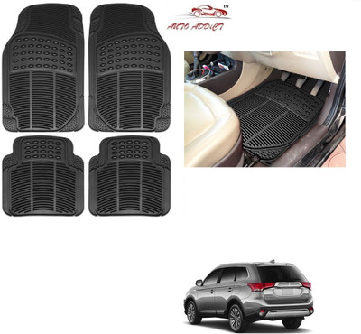 AuTO ADDiCT Rubber Standard Mat For  Mitsubishi Outlander(Black)