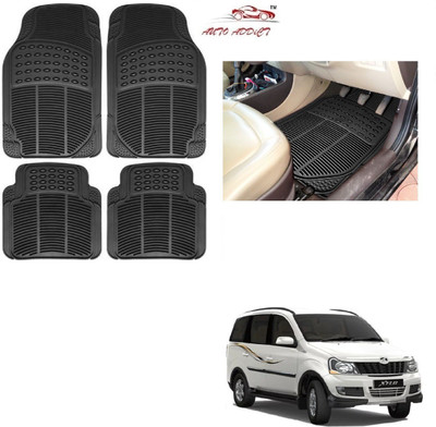 AuTO ADDiCT Rubber Standard Mat For  Mahindra Xylo(Black)