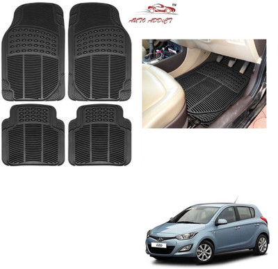 AuTO ADDiCT Rubber Standard Mat For  Hyundai i20(Black)