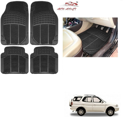 AuTO ADDiCT Rubber Standard Mat For  Tata Safari Dicor(Black)