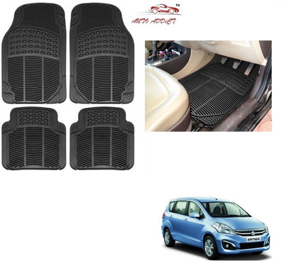 AuTO ADDiCT Rubber Standard Mat For  Maruti Suzuki Ertiga(Black)
