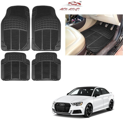 AuTO ADDiCT Rubber Standard Mat For  Audi A3(Black)