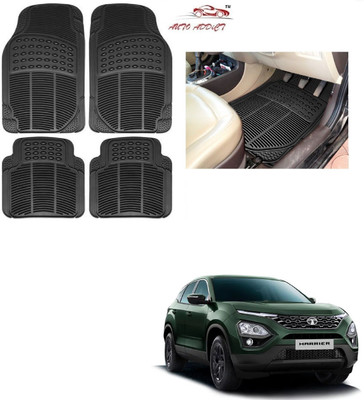 AuTO ADDiCT Rubber Standard Mat For  Tata Harrier(Black)