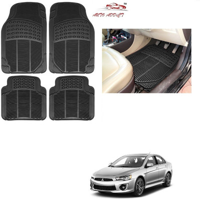 AuTO ADDiCT Rubber Standard Mat For  Mitsubishi Lancer(Black)