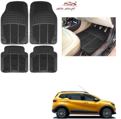 AuTO ADDiCT Rubber Standard Mat For  Renault Triber(Black)