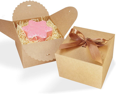 BAKEFY Food Storage Takeaway Box/ Meal Box Paper Packaging Box(Pack of 50 Brown)