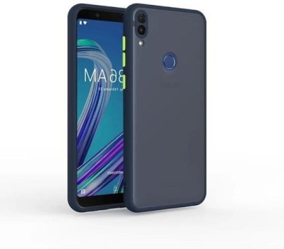 Cover Alive Back Cover for Asus Zenfone Max Pro M1(Blue, Camera Bump Protector)