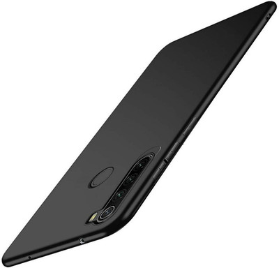 WOW Imagine Back Cover for Xiaomi Mi Redmi Note 8(Black, Silicon)