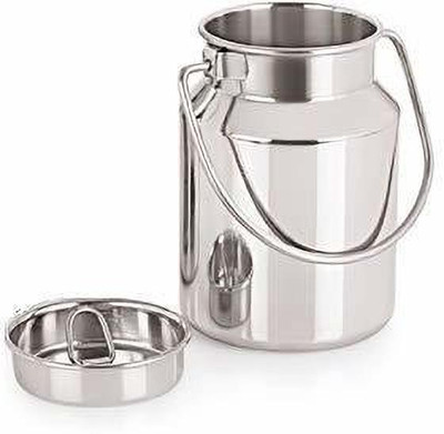 Saathi Steel Milk Container  - 1 L(Silver)