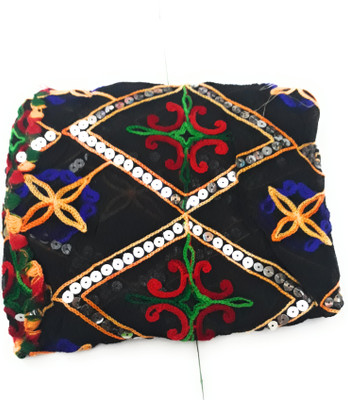 jain matching center Chiffon Embroidered Women Dupatta