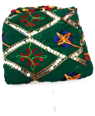 jain matching center Chiffon Embroidered Women Dupatta