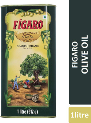 FIGARO Olive Oil 1 Lt Olive Oil Tin(1 L)