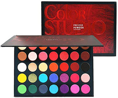 Essensity Color Icon 35 Colors Pigmented Color Studio Beauty EyeShadow Palette Eye Shadow 35 g(The Color Studio Edition)
