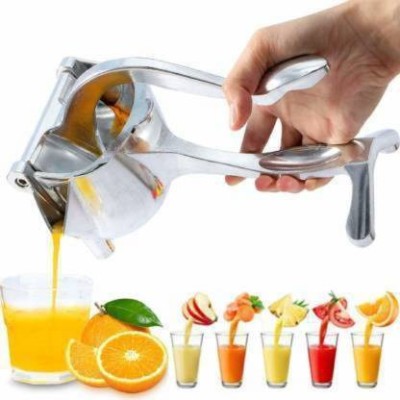 Fitaza Aluminium ImPress Hand Manual Lemon Squeezers Manual Juicer Fruit Hand Squeezer Lemon Hand Juicer(Silver)