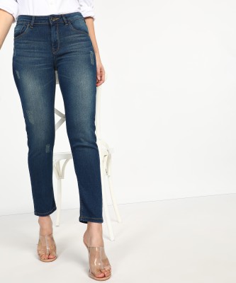 FLYING MACHINE Skinny Women Blue Jeans