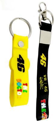 Meeko.com vr 46 combo (patti & black tag) Key Chain