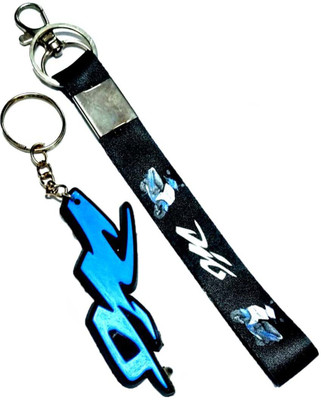 Meeko.com combo dio 2 tag ( Black & blue ) key chain Key Chain