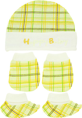 Neska Moda Baby Boys & Baby Girls Casual Cap Bootie, Mitten(Yellow)