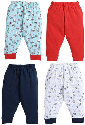 tiniberry Track Pant For Baby Boys & Baby Girls(Multicolor, Pack of 4)