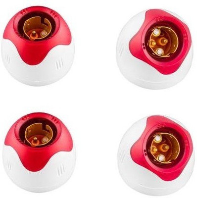 JELECTRICALS Angle and Batten Star Fancy Bulb Holder - pack of 4 Brass Light Socket(Pack of 4)