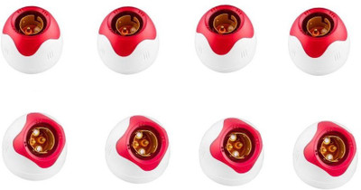 JELECTRICALS Angle and Batten Star Fancy Bulb Holder - pack of 8 Brass Light Socket(Pack of 8)