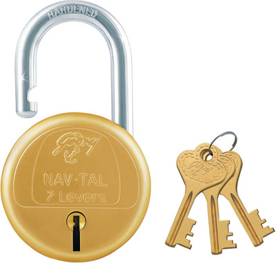 Godrej 3291 Padlock(Gold)