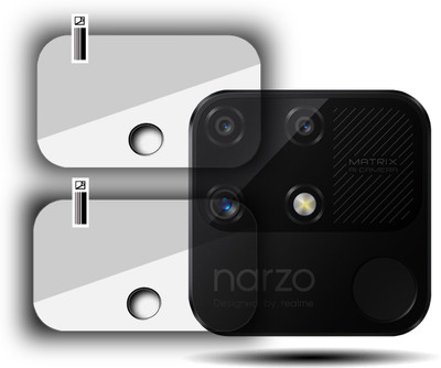 EZGER Back Camera Lens Glass Protector for Realme Narzo 50A(Pack of: 2)