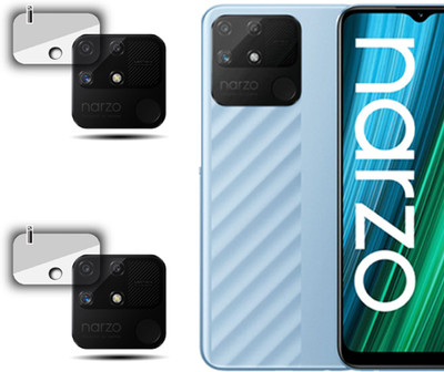 HIRDESH Back Camera Lens Glass Protector for REALME NARZO 50A.(Pack of: 2)