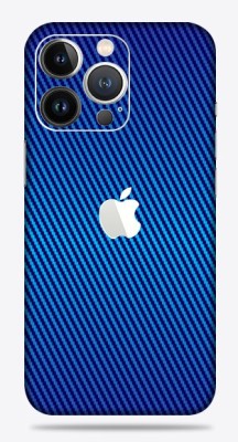 OggyBaba apple iphone 13 pro Mobile Skin(Royal Blue Carbon Fibre Skin Matte Finish)