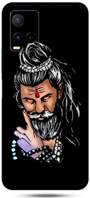 Douceur Vivo Y21 Mobile Skin(Mahadev Fan Skin Matte Finish)