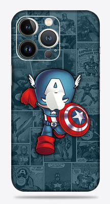 OggyBaba apple iphone 13 pro Mobile Skin(Captain Art Skin Matte Finish)