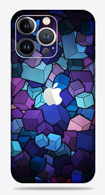 OggyBaba apple iphone 13 pro Mobile Skin(Cubes Vector Skin Matte Finish)