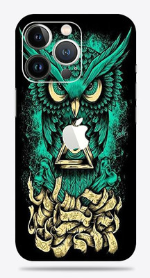 OggyBaba apple iphone 13 pro Mobile Skin(Angry Owl Skin Matte Finish)