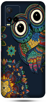 OggyBaba Vivo Y21 Mobile Skin(Baby Owl Skin Matte Finish)