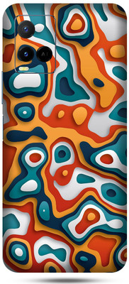 OggyBaba Vivo Y21 Mobile Skin(Pour Art Skin Matte Finish)